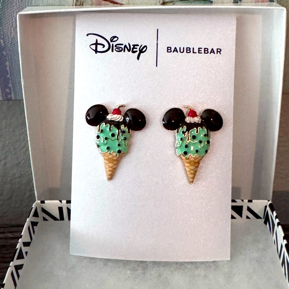 Disney X Baublebar Earrings Ice Cream